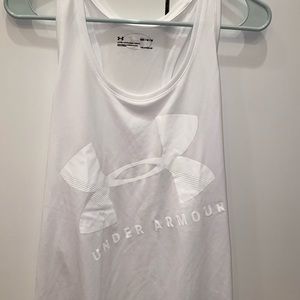 White Under Armour Tank Top